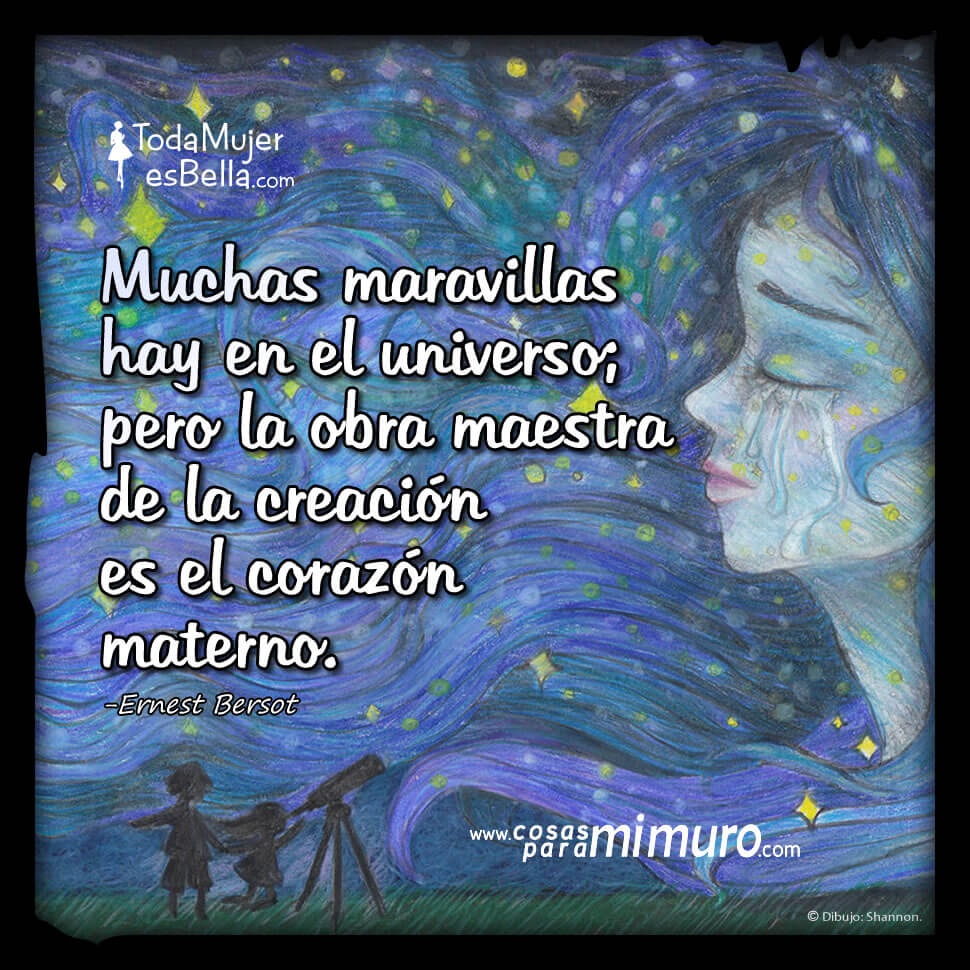 Madre, obra maestra del universo Madre, obra maestra del universo