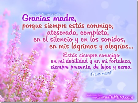 Madre, siempre conmigo