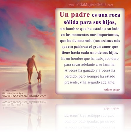 Un padre es una roca