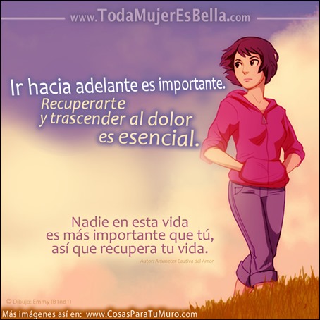 Ir hacia adelante es importante Ir hacia adelante es importante