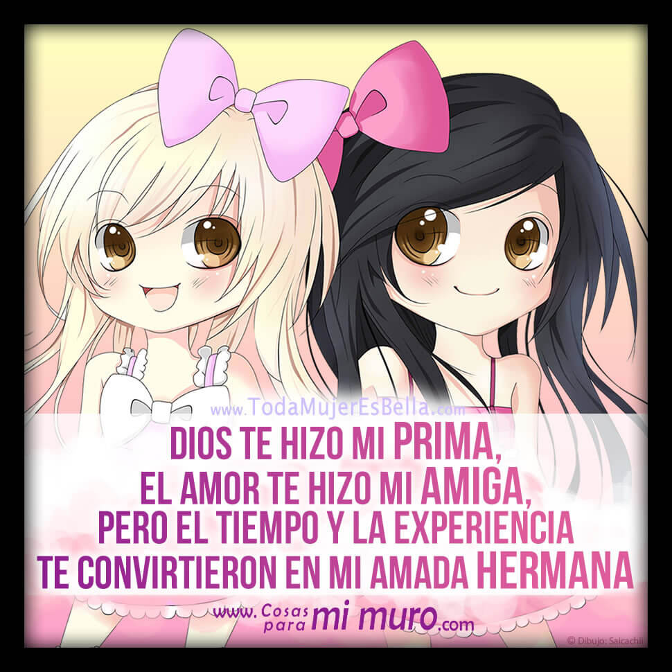 Imagen para mi amada prima