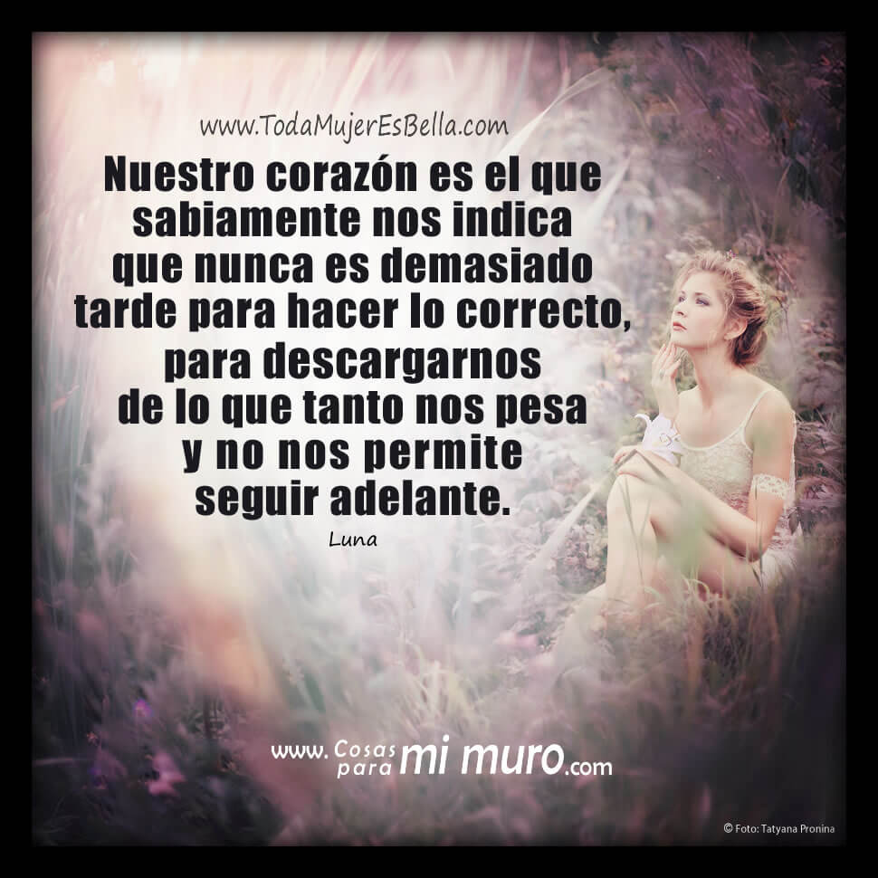 Nunca es demasiado tarde para hacer lo correcto