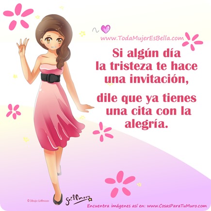Lo siento, tengo cita con la alegr&iacute;a.
