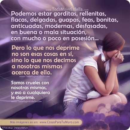 Crueles con nosotras mismas Crueles con nosotras mismas