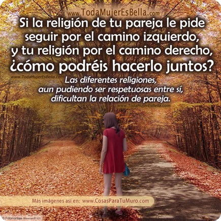 Parejas de diferentes religiones Parejas de diferentes religiones