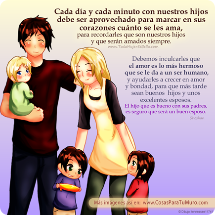 El tiempo con nuestros hijos...