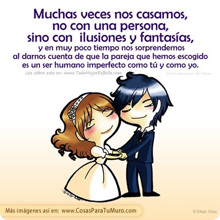 Casados con ilusiones y fantas&iacute;as