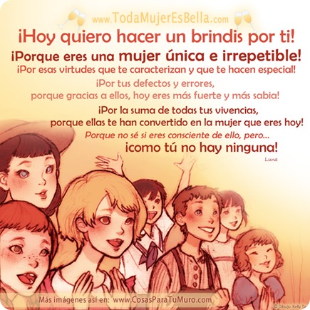 Brindis por la mujer especial
