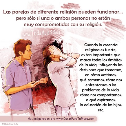 Parejas de diferente religión Parejas de diferente religión