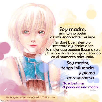 Soy madre con poder de influencia
