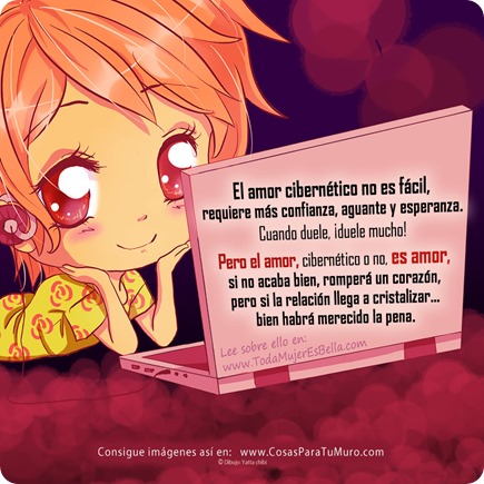 El amor cibern&eacute;tico no es f&aacute;cil