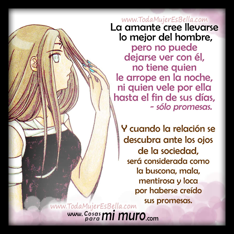Desventajas de amantes Desventajas de amantes