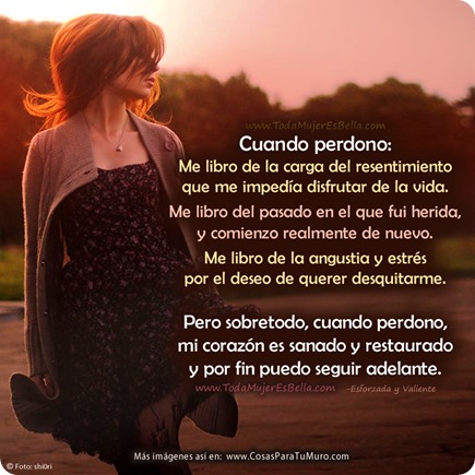 Lo que sucede cuando perdono Lo que sucede cuando perdono