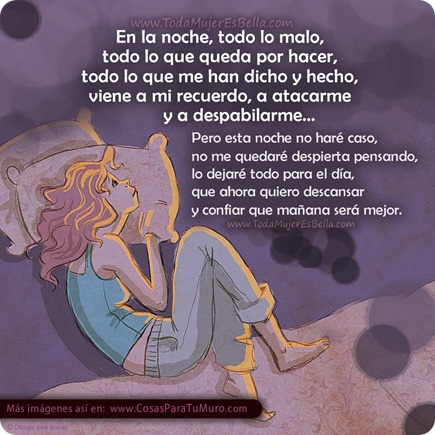 No haré caso a la noche No haré caso a la noche