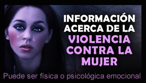 Información acerca de la violencia contra la mujer, violencia de género.