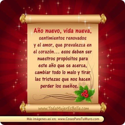 Año nuevo, vida nueva Año nuevo, vida nueva