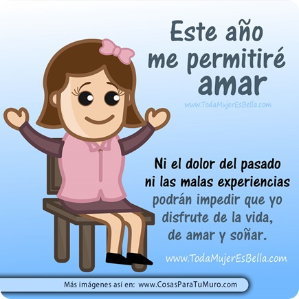 Este año me permitiré amar Este año me permitiré amar
