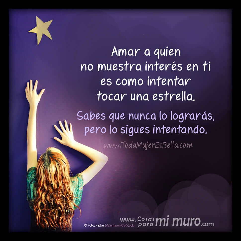 Amar a quien no tiene inter&eacute;s por ti