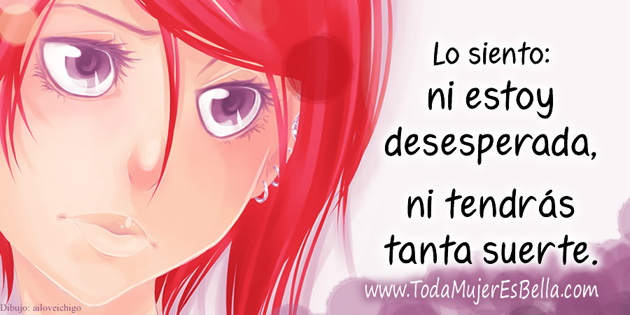 ¿Cómo saber si soy una mujer desesperada?