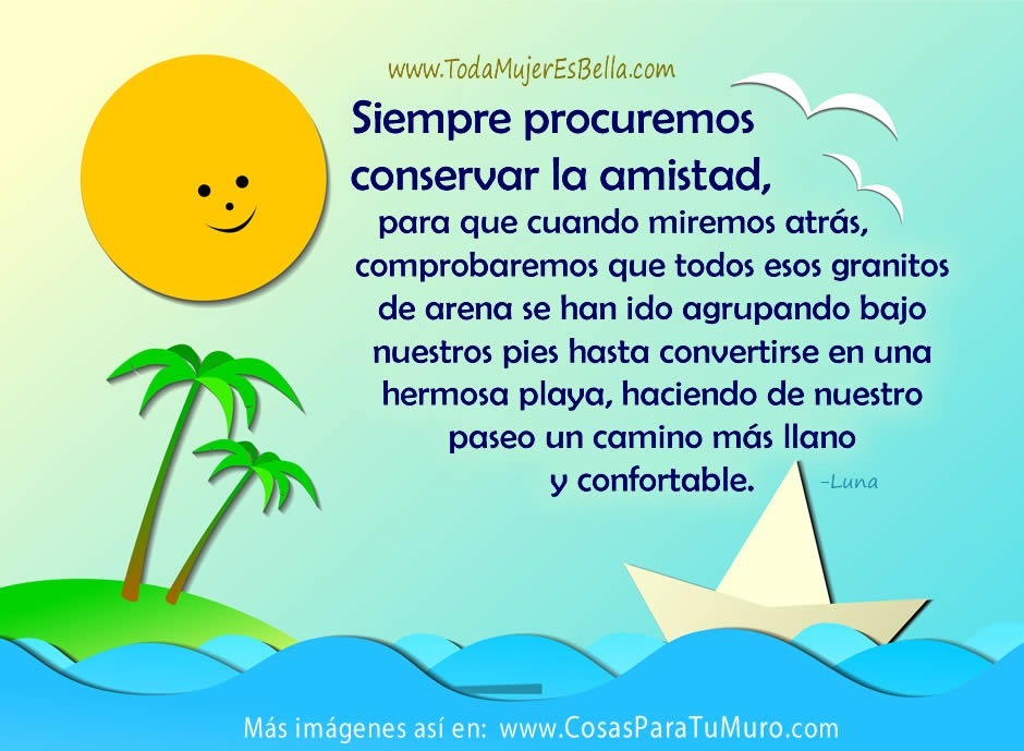 Siempre procuremos conservar la amistad Siempre procuremos conservar la amistad