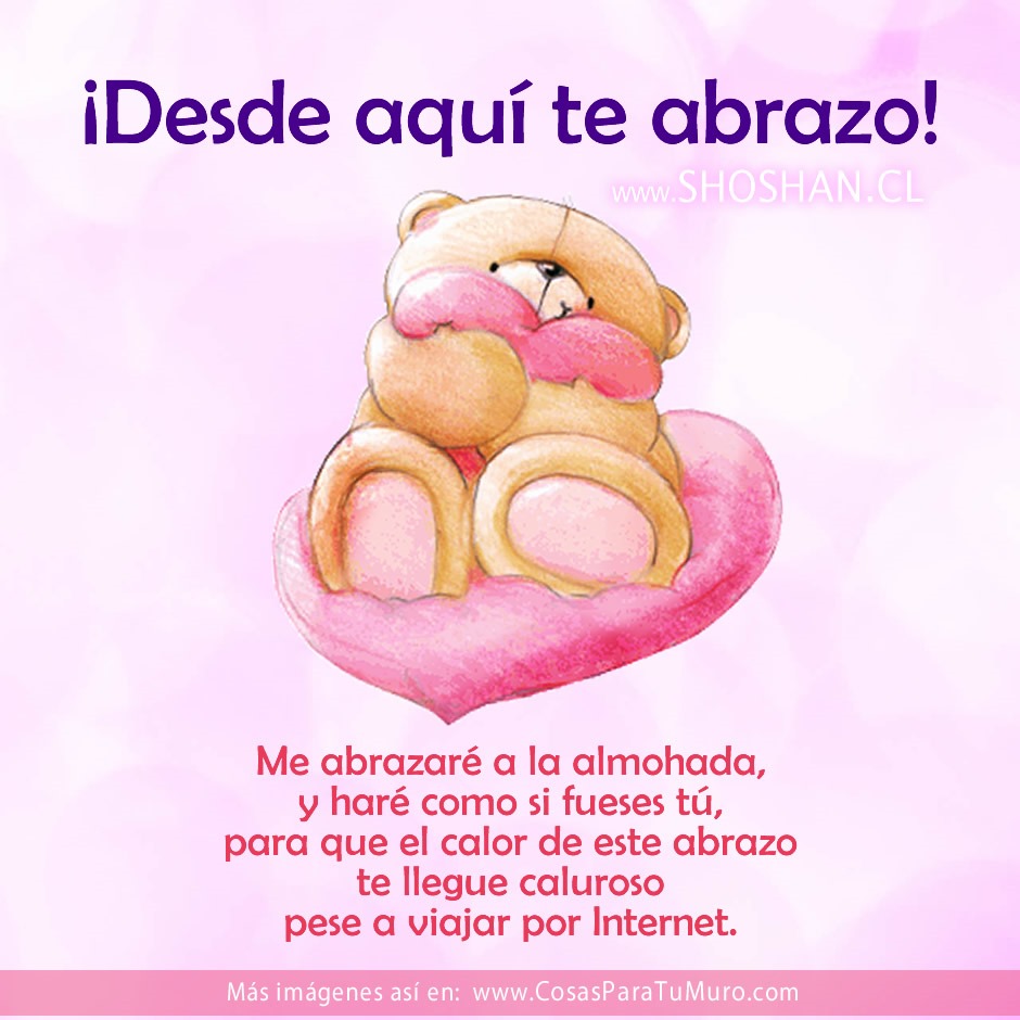 Tengo abrazos para ti