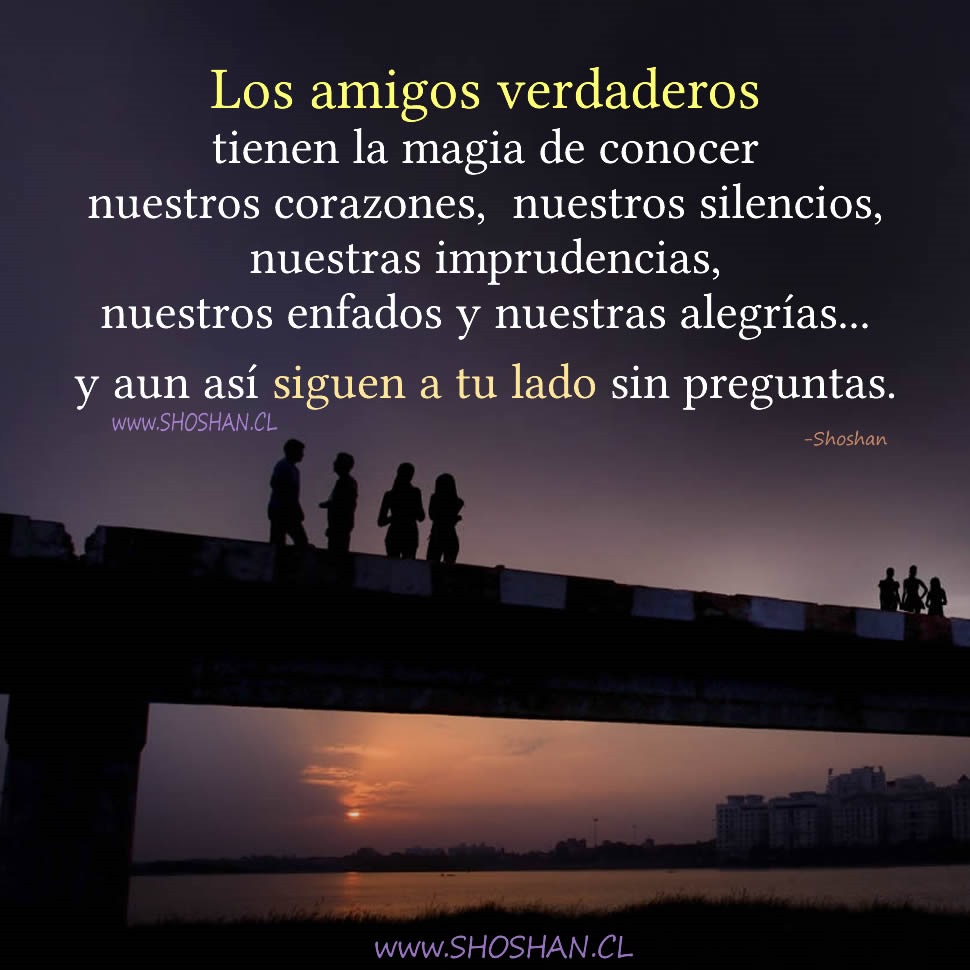 La verdadera amistad