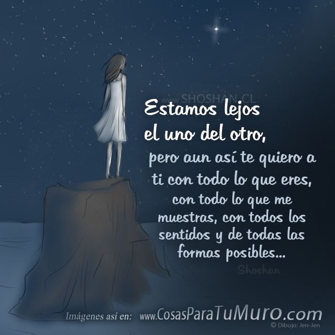 Carta para un amor que est&aacute; lejos