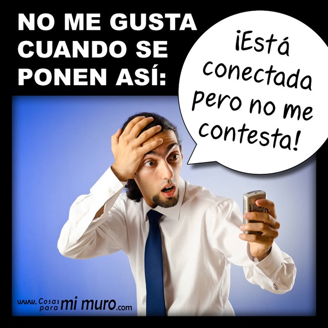 Está conectada pero no contesta Está conectada pero no contesta