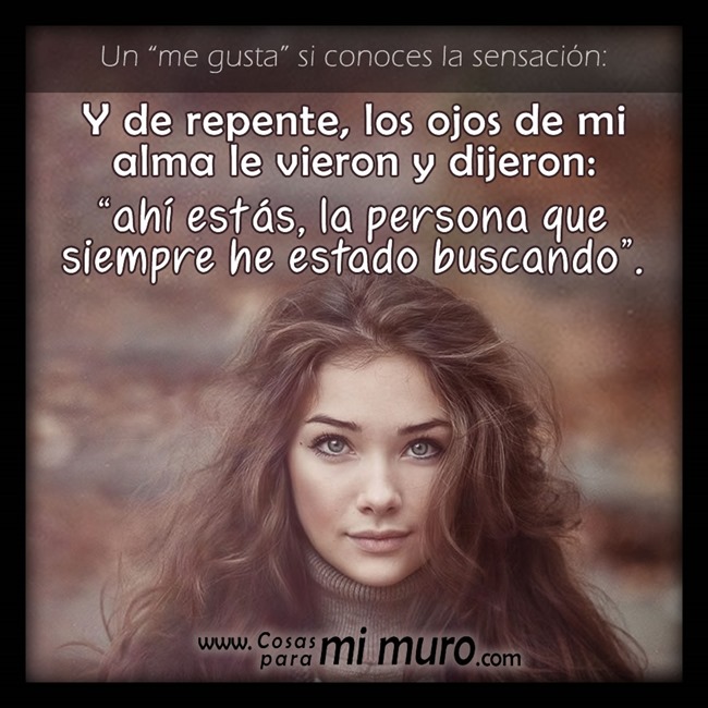 Lo que sientes al conocer a tu alma gemela