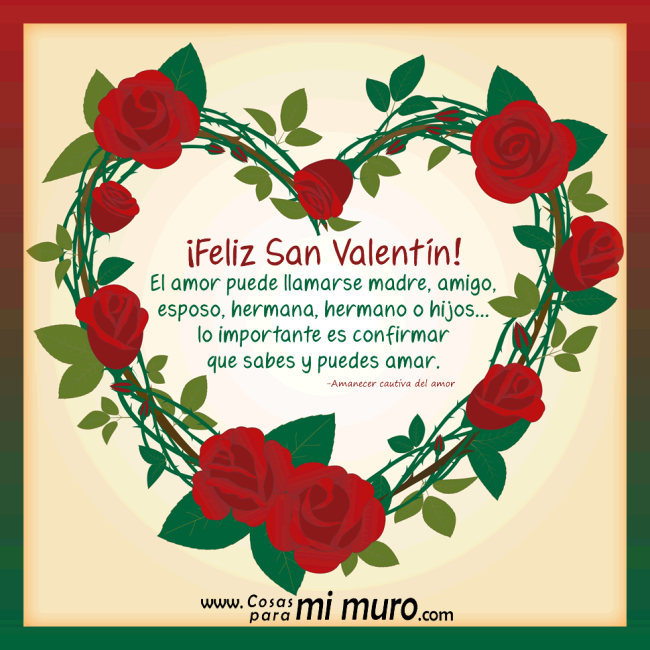 El amor, esencia de San Valent&iacute;n