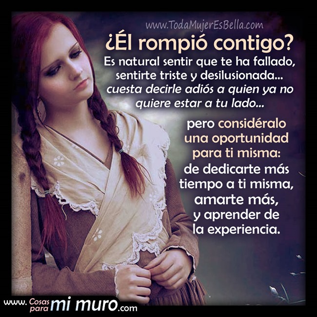 Rompi&oacute; contigo, es tu oportunidad