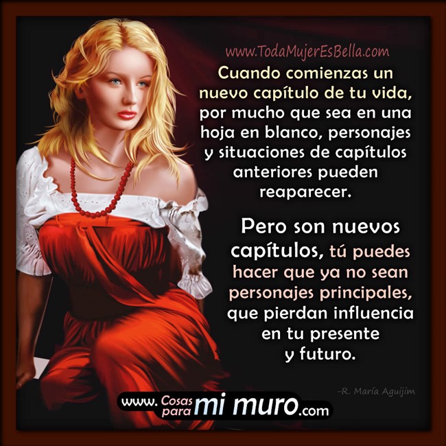 El nuevo cap&iacute;tulo de tu vida lo escribes t&uacute;