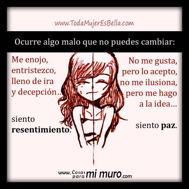 &iquest;Qu&eacute; sientes cuando no puedes cambiar algo malo?