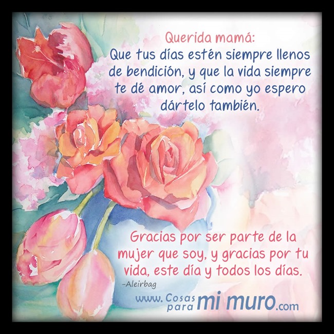 4 Cosas que tengo que decirte, mam&aacute;