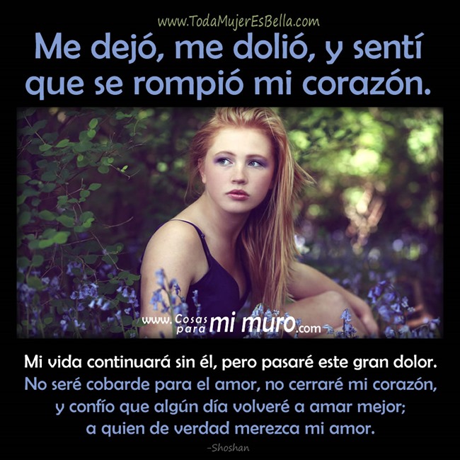 Me dej&oacute; y me doli&oacute;