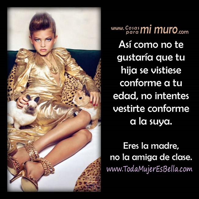 Madres, vistan conforme a su edad Madres, vistan conforme a su edad