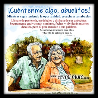 Les escucho abuelos