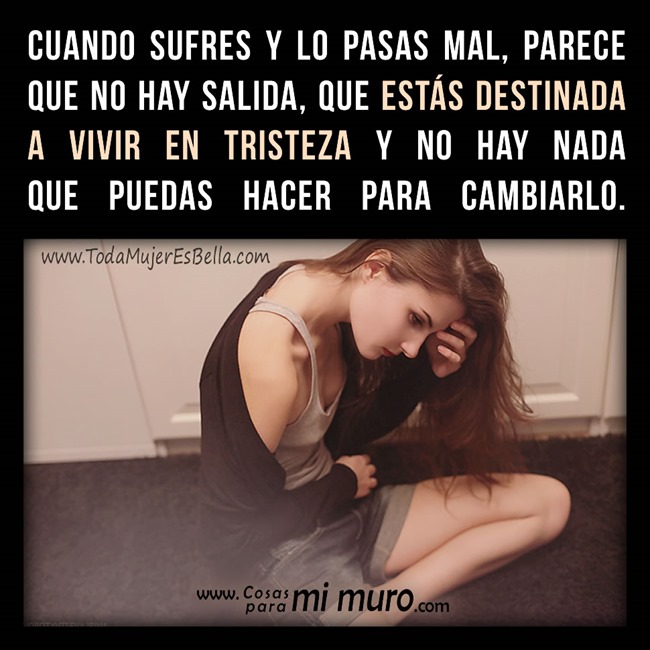 Destinada a la tristeza