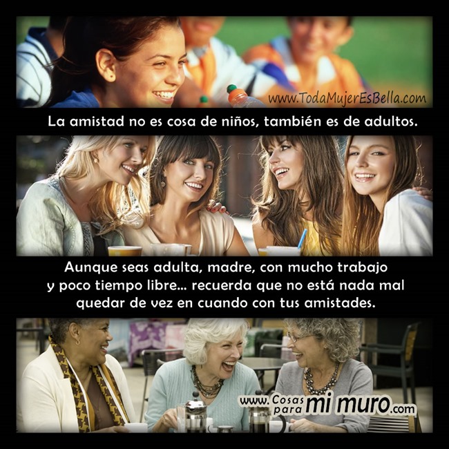 Amistad en todas las edades