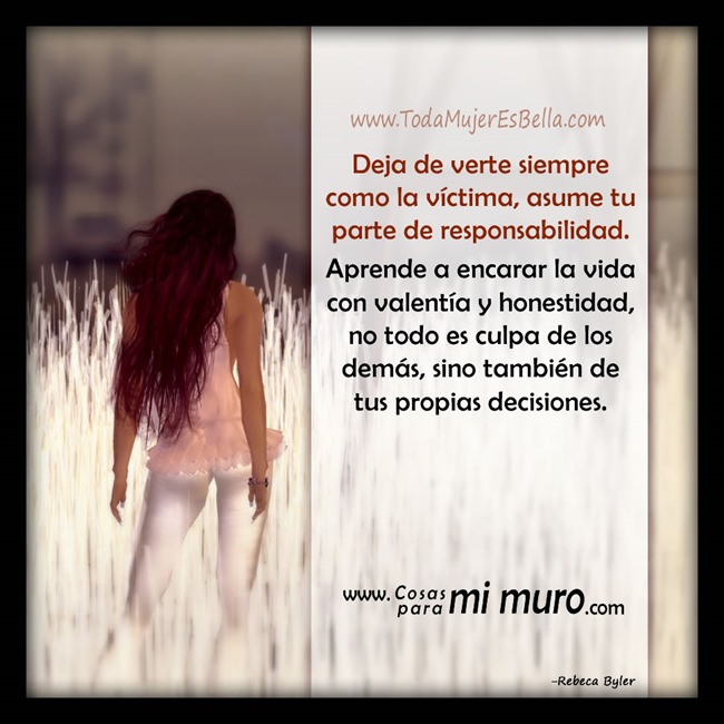 Siempre la víctima Siempre la víctima