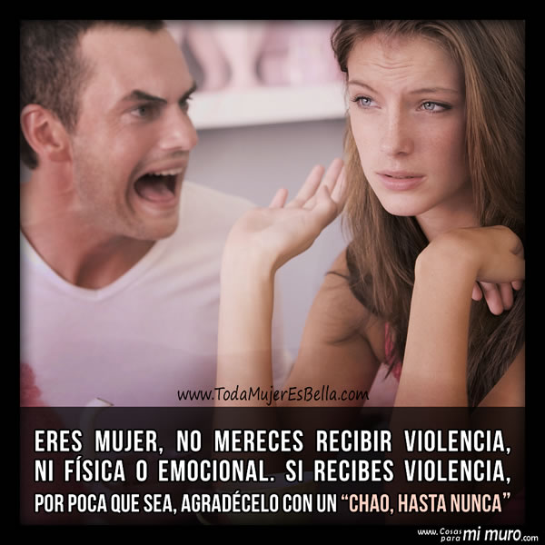 No aceptes la violencia