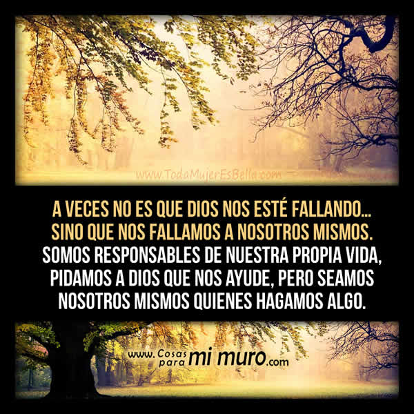 Dios, &iquest;por qu&eacute; no haces nada?