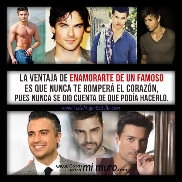Enamorada de un famoso Enamorada de un famoso