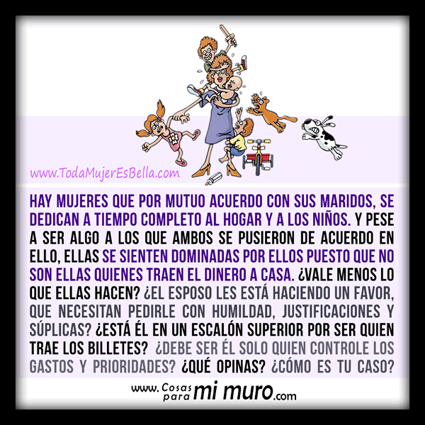 madres y se&ntilde;oras de casas a tiempo completo