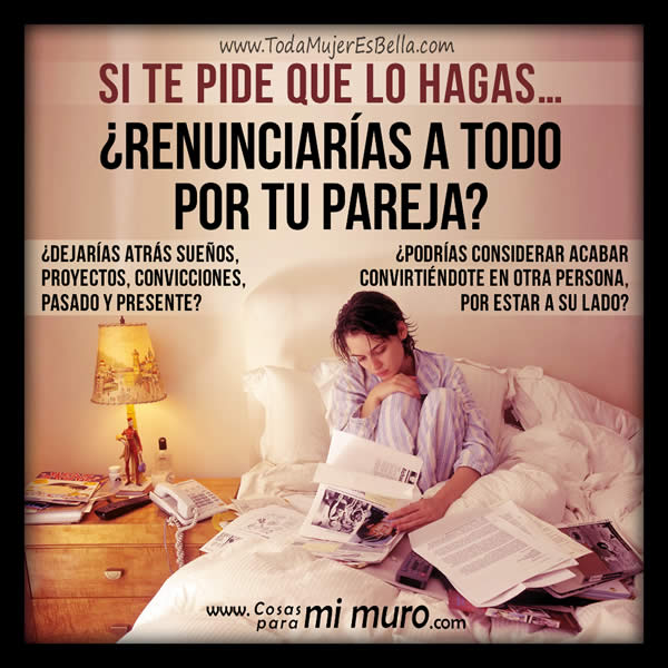 ¿Renunciarías a todo por amor? ¿Renunciarías a todo por amor?