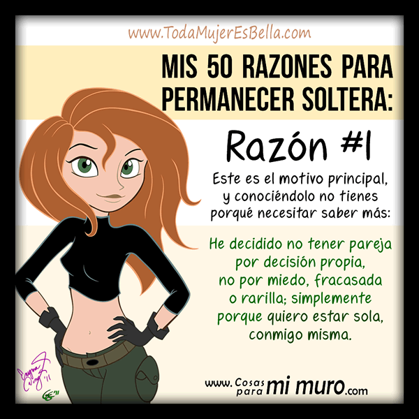 50 razones para estar sola 50 razones para estar sola