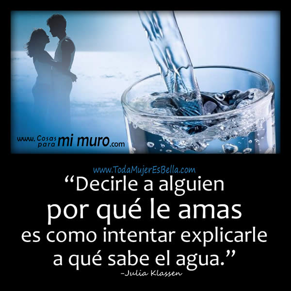 Explicar el amor
