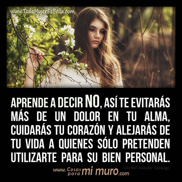 APRENDE A DECIR NO