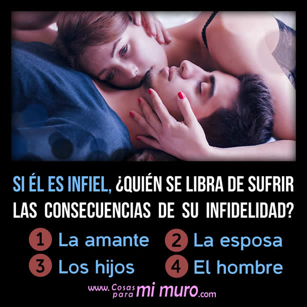 Quien sufre si &eacute;l es infiel