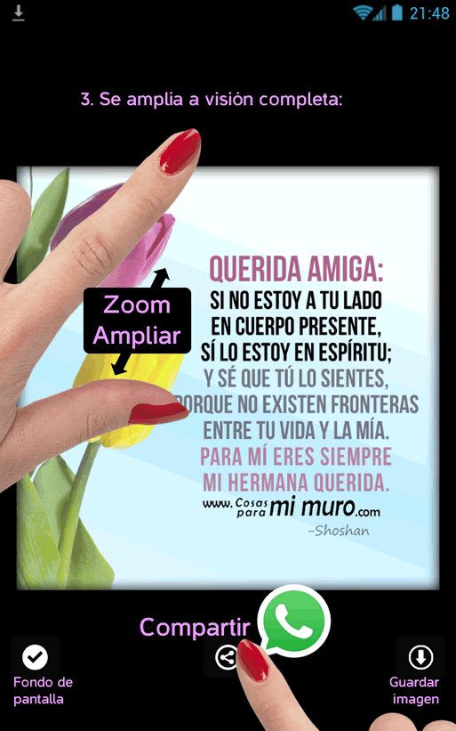 La imagen se puede ampliar, compartir, enviar por facebook, whatsapp, guardar, etc. La imagen se puede ampliar, compartir, enviar por facebook, whatsapp, guardar, etc.